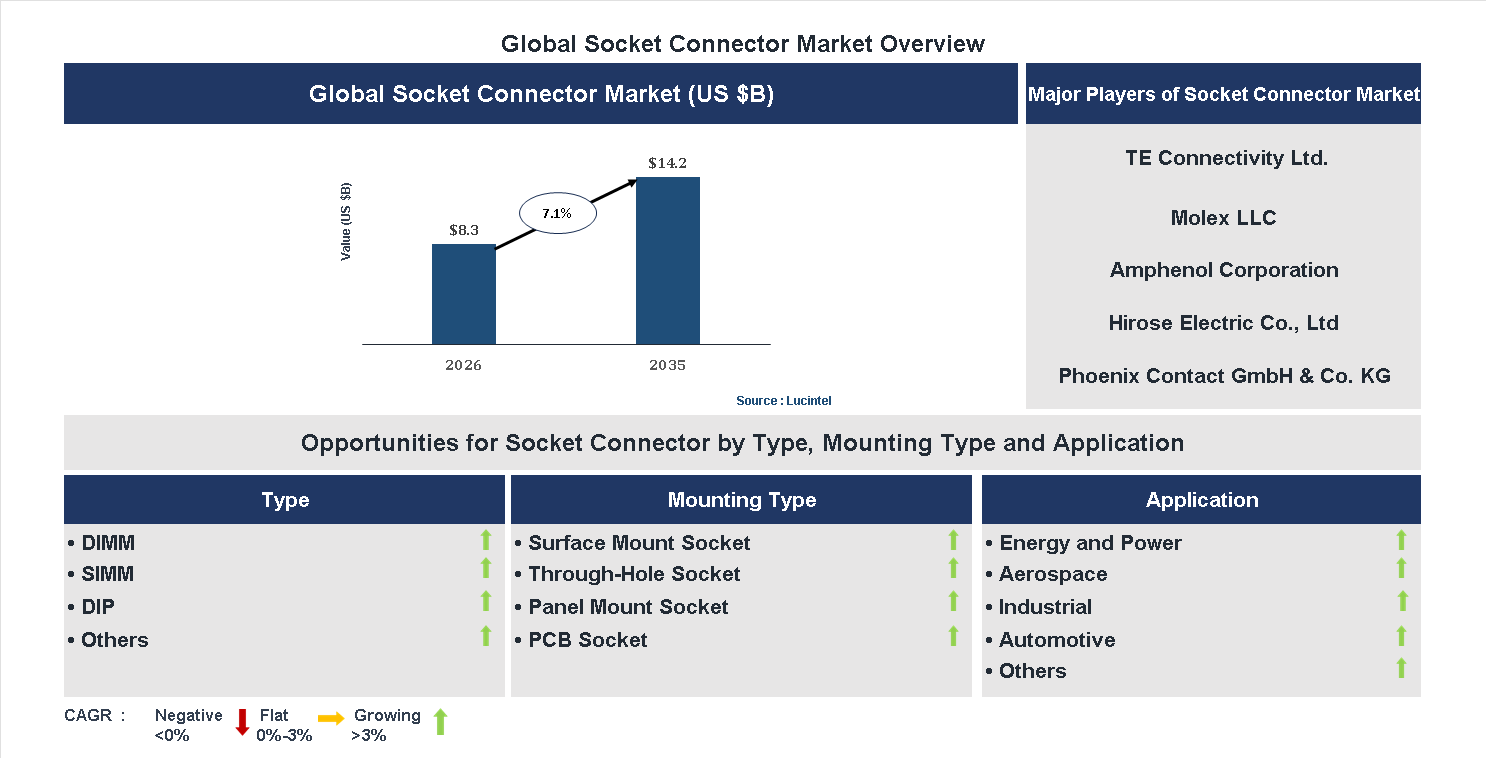 Socket Connector Market Trends and Forecast